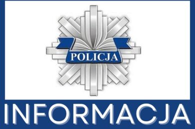 Informacja komendy Miejskiej Policji w Tarnowie Komisariat Policji w Żabnie