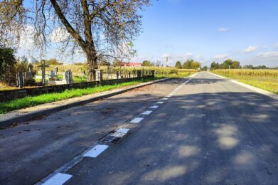 Zakończył się remont ul. Cmentarnej w Otfinowie