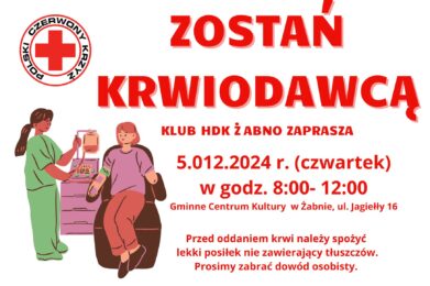 Zostań krwiodawcą