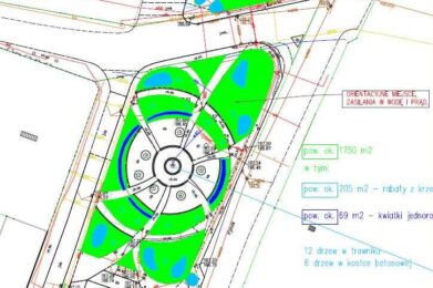 Rozwój niebiesko-zielonej infrastruktury w Żabnie