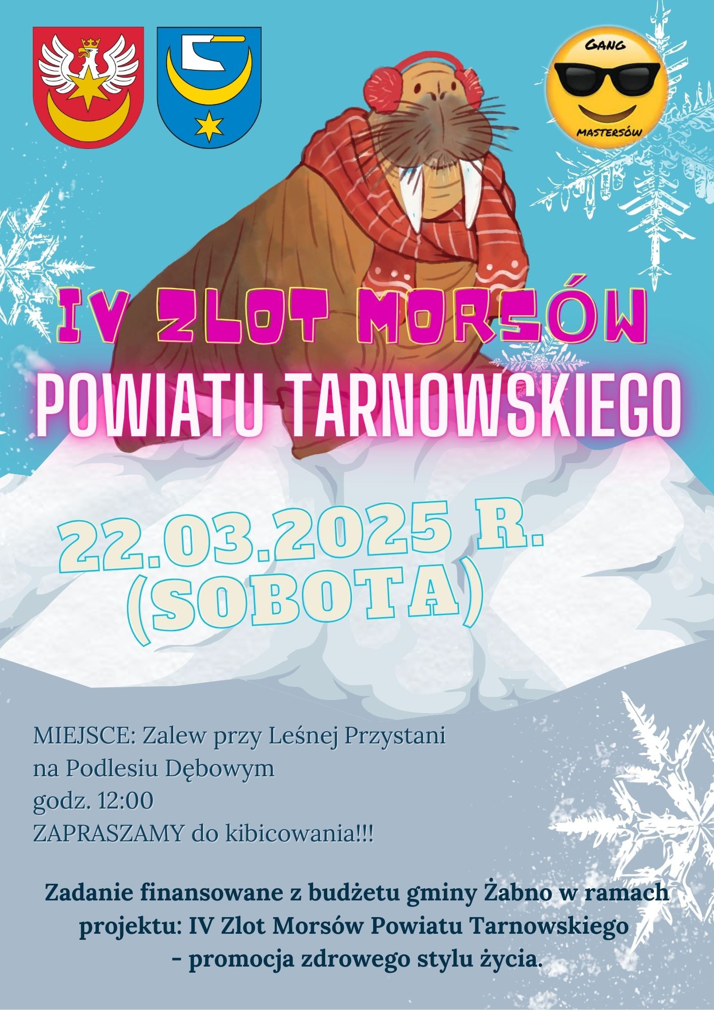 Plakat Zlot Morsów powiatu tarnowskiego