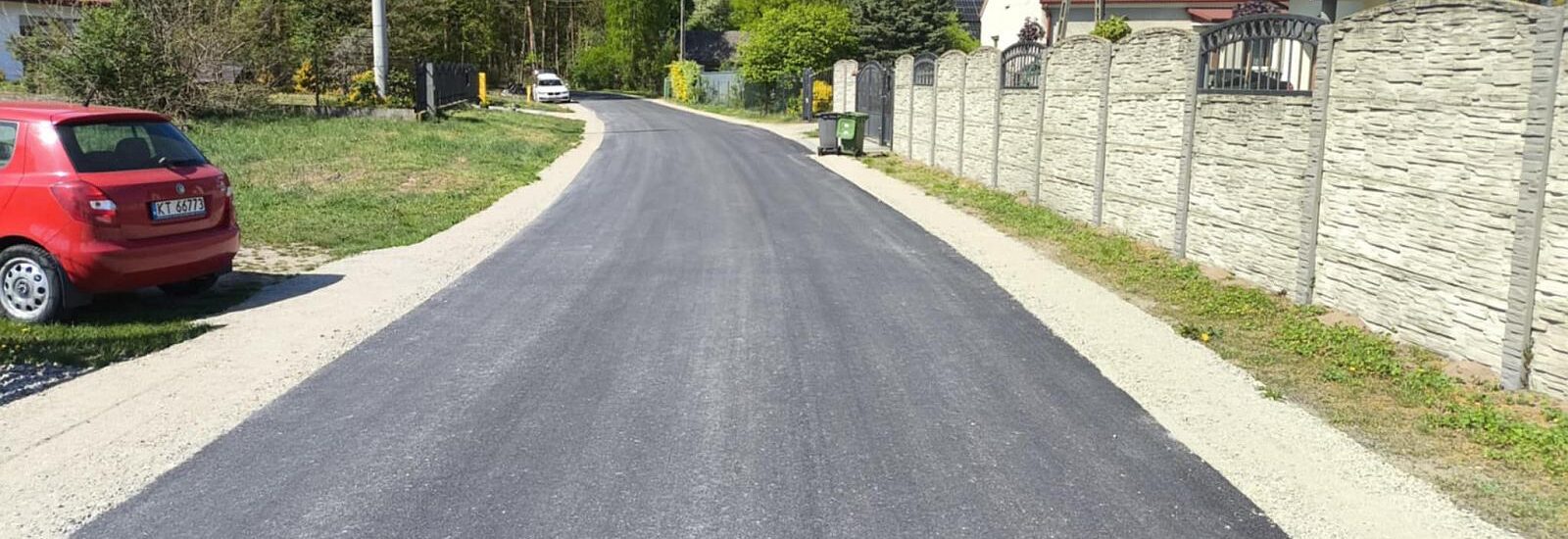 remont ul. Kościuszki w Żabnie