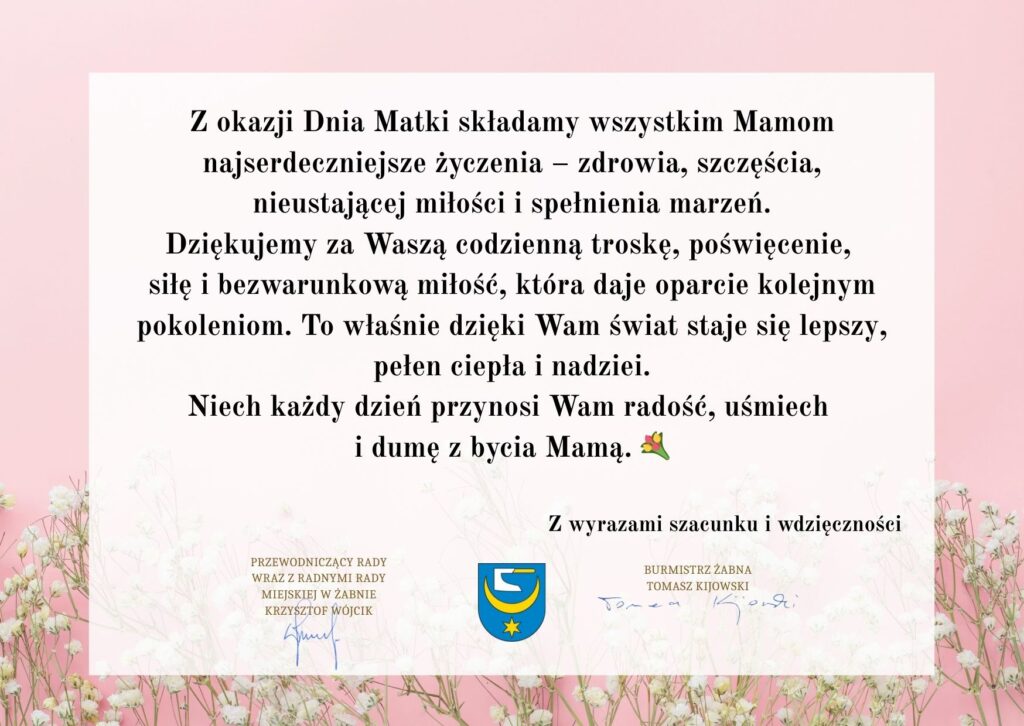 dzień matki życzenia