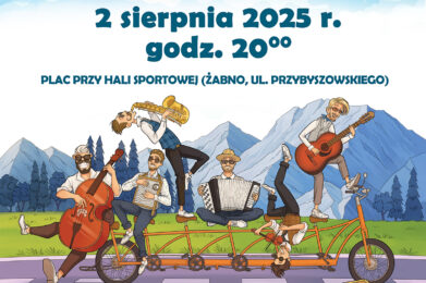 BIG BIKE Orchestra na rowerze na Dniach Żabna