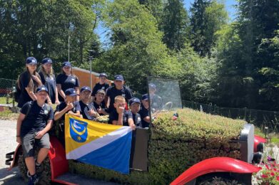 Szkolenie Młodzieżowej Drużyny Pożarniczej z Łęgu Tarnowskiego w Muszynie