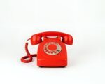 telefon czerwony
