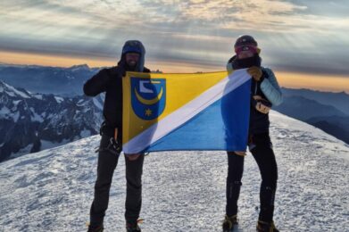 Paweł Pąk zdobył Mont Blanc!
