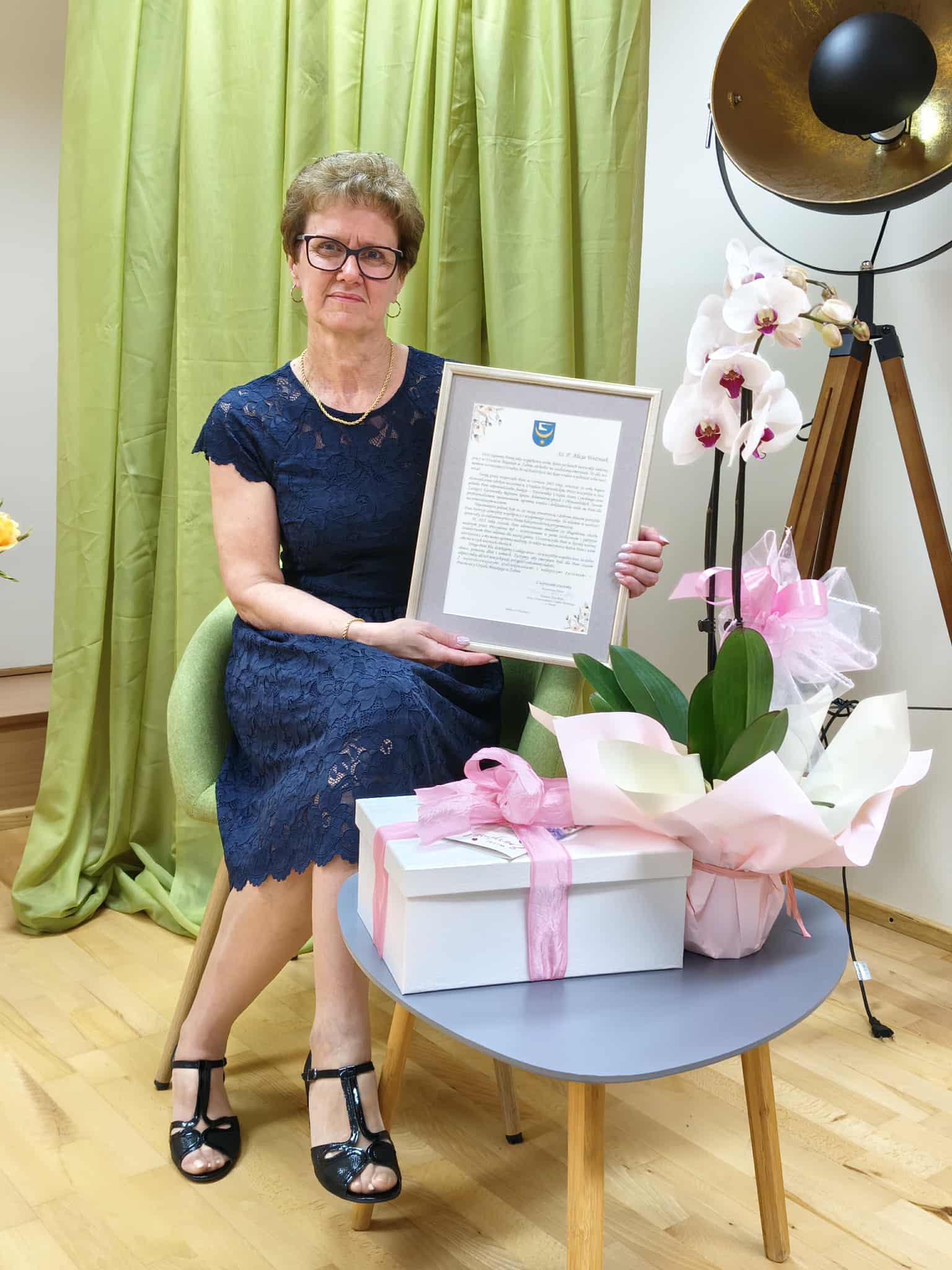 Pożegnanie Pani Alicji Woźniak – wieloletniej Kierowniczki Urzędu Stanu Cywilnego w Żabnie