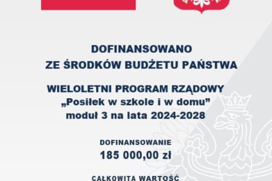 Posiłek w szkole i w domu
