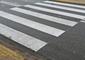 bezpieczne przejście dla pieszych w Żabnie