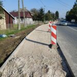 Otfinów chodnik budowa