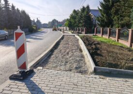 Otfinów chodnik budowa