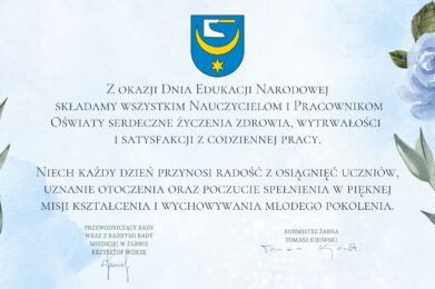 Z okazji Dnia Edukacji Narodowej