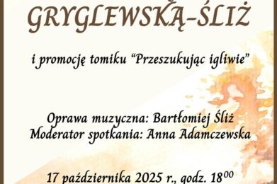Spotkanie autorskie z Marią Gryglewską-Śliż