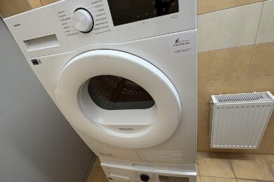 Sprzęt pralniczo-suszący dla OSP Bobrowniki Wielkie