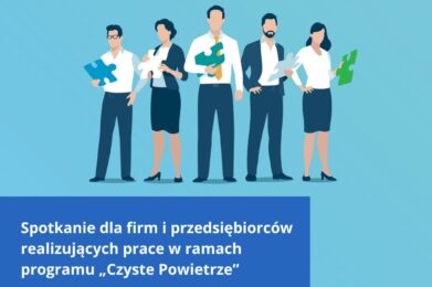 Spotkanie z wykonawcami prac w programie „Czyste Powietrze”