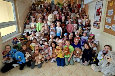Dzień Pluszowego Misia w Szkole Podstawowej w Łęgu Tarnowskim