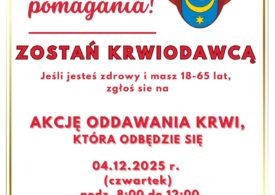 Oddaj krew — podaruj życie