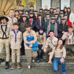 Światełko betlejemskie harcerze Żabno