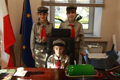 Harcerze światełko betlejemskie Żabno