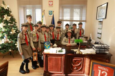Harcerze światełko betlejemskie Żabno