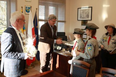 Harcerze światełko betlejemskie Żabno