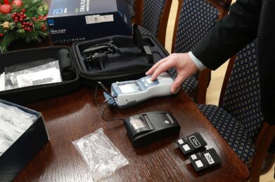 narkotest dla Komisariatu w Żabnie