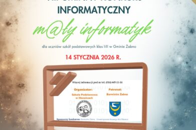„MAŁY INFORMATYK” – konkurs dla klas I–III