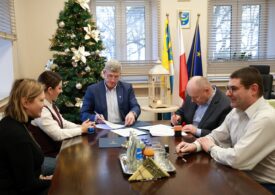 podpisanie umowy SzP Niedomice