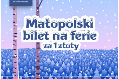 Bilet na ferie zimowe za 1 zł dla dzieci i młodzieży