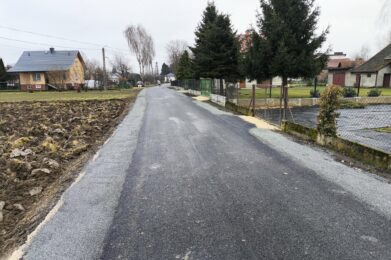 Zakończono remont drogi gminnej w miejscowości Goruszów