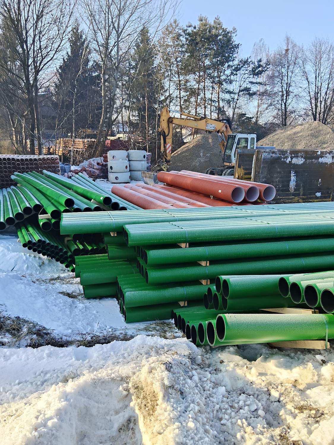 Budowa kanalizacji w Niecieczy