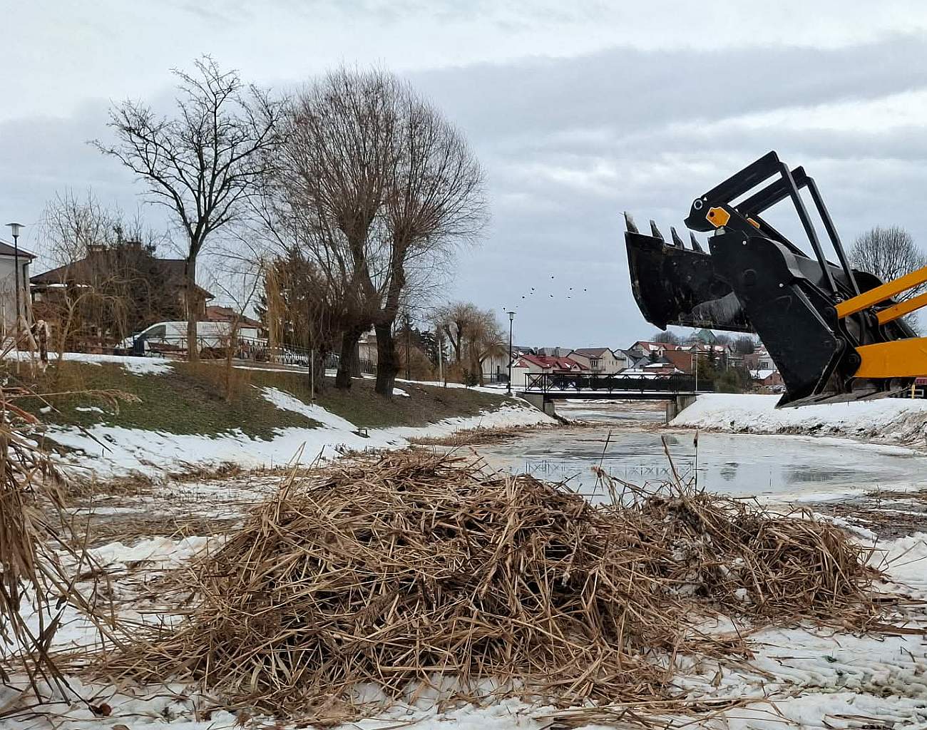 stawy Jana w Żabnie, czyszczenie