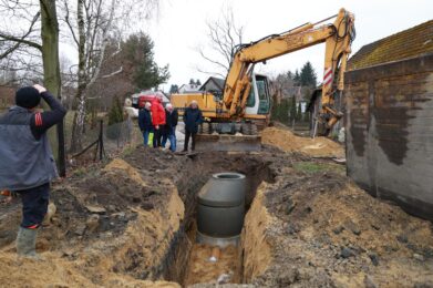 Budowa kanalizacji w Niecieczy