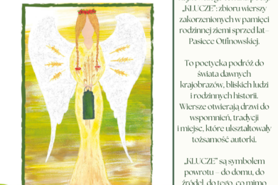 Serdecznie zapraszamy na promocję tomiku poetyckiego „KLUCZE” autorstwa Ireny Wandy Niedzielko