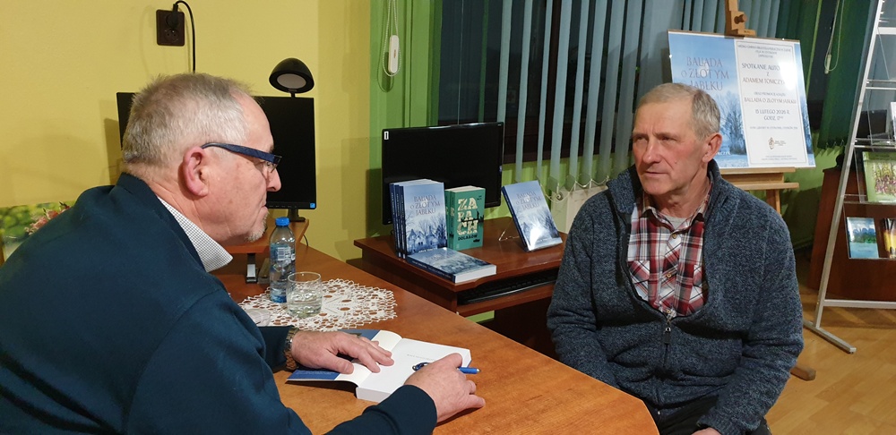 Promocja książki A. Tomczyka w Otfinowie