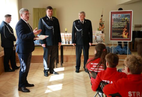 Turniej wiedzy pożarniczej Żabno