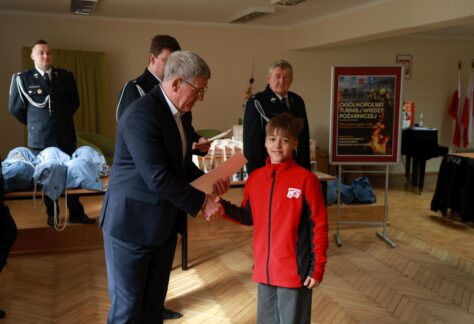 Turniej wiedzy pożarniczej Żabno