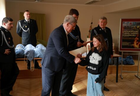 Turniej wiedzy pożarniczej Żabno