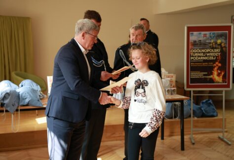 Turniej wiedzy pożarniczej Żabno