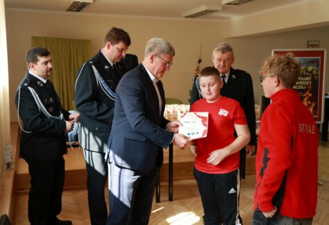 Turniej wiedzy pożarniczej Żabno