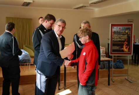 Turniej wiedzy pożarniczej Żabno