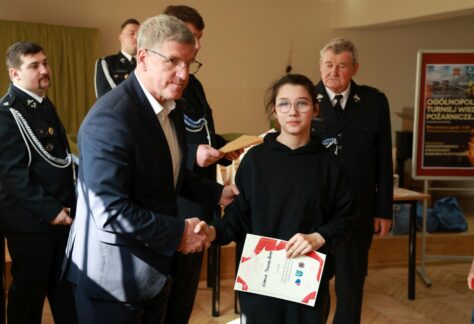 Turniej wiedzy pożarniczej Żabno