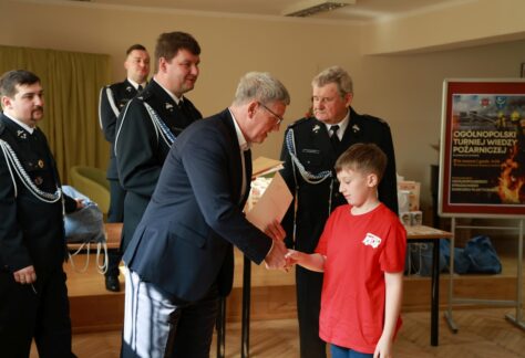 Turniej wiedzy pożarniczej Żabno