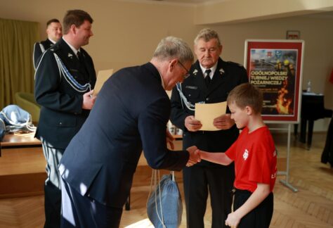 Turniej wiedzy pożarniczej Żabno