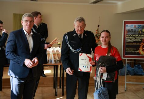 Turniej wiedzy pożarniczej Żabno