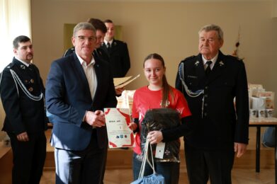 Eliminacje gminne Ogólnopolskiego Turnieju Wiedzy Pożarniczej w Żabnie