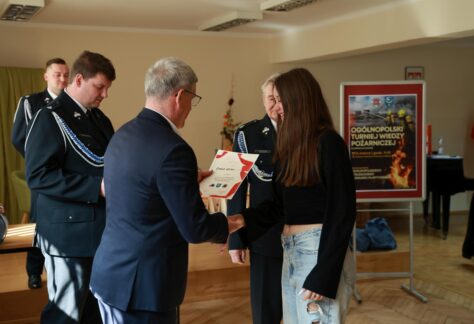 Turniej wiedzy pożarniczej Żabno