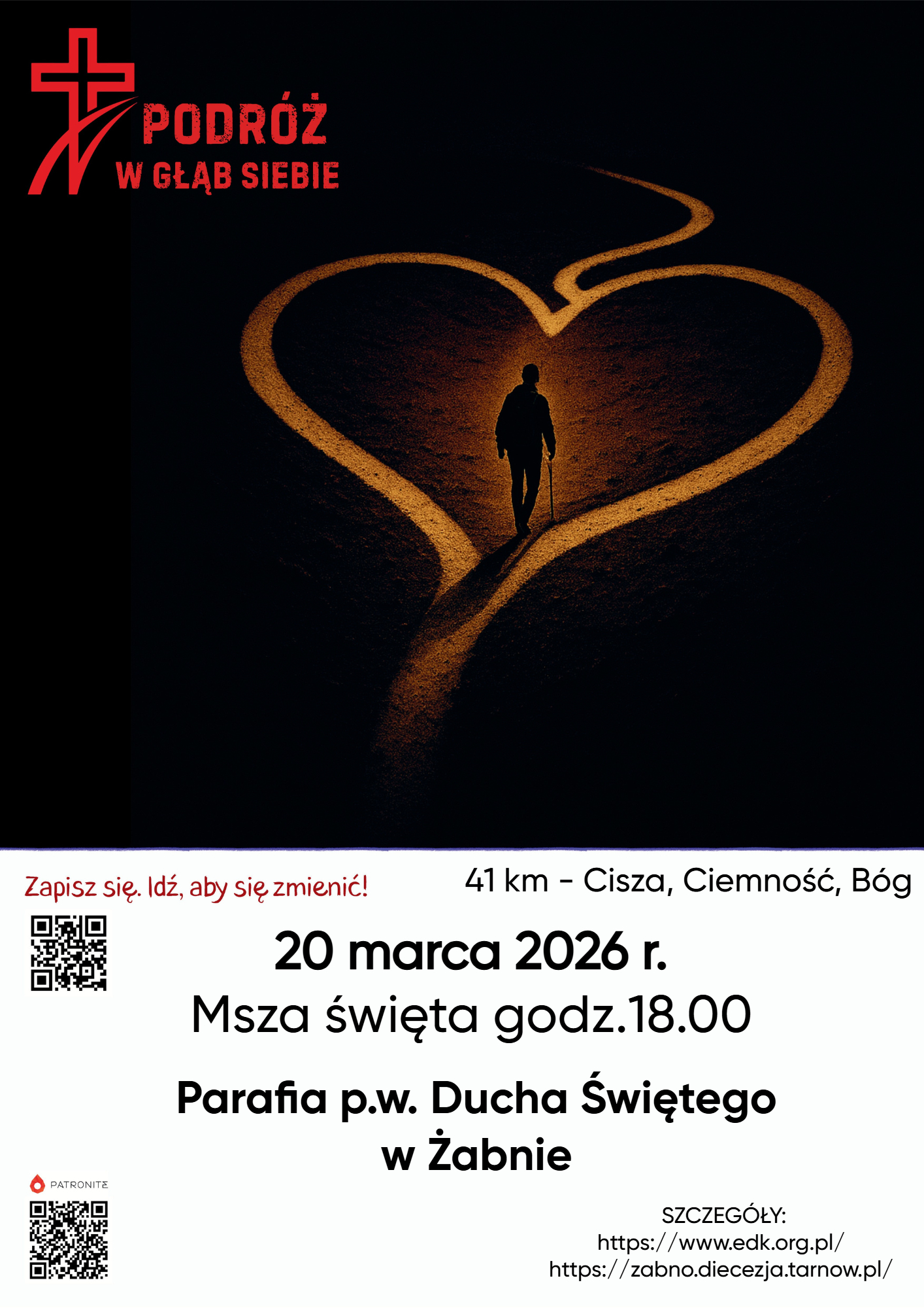 Ekstremalna Droga Krzyżowa – Żabno, 20.03.2026 r.