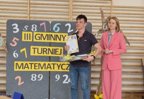 Konkurs matematyczny szkoła w Żabnie